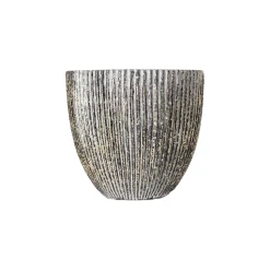 Mega Collections Vazen En Potten>Pot Egg Cosmic Gold 18 cm