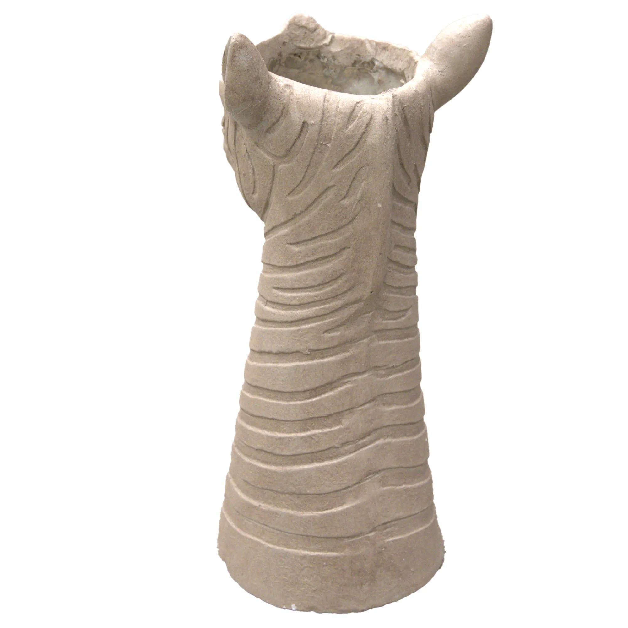 O'malley Tuindecoratie>Pot giraffe wash brown 40 cm