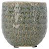 Natural Collections Vazen En Potten>Pot keramiek groen 8 x 8 cm