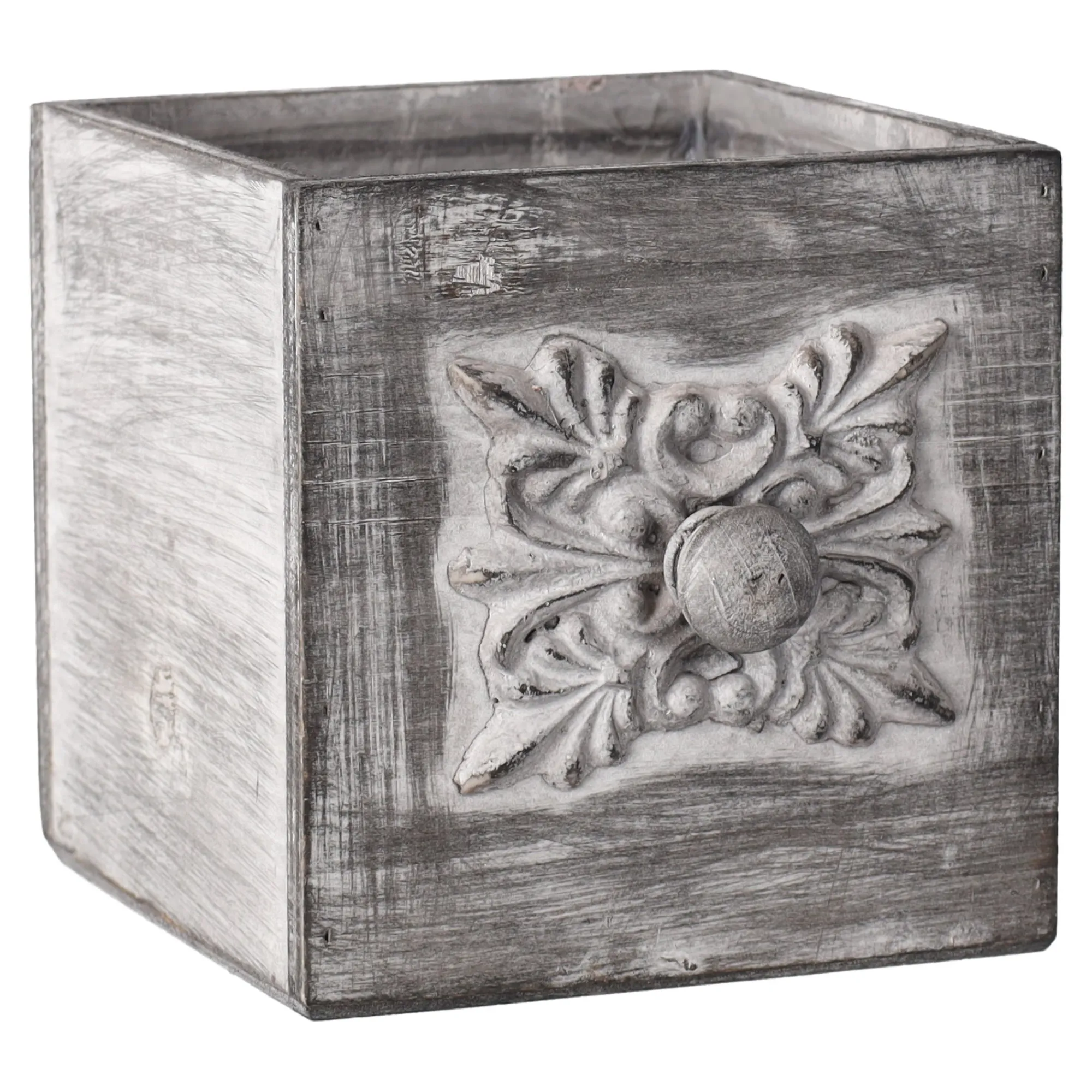 Natural Collections Vazen En Potten>Pot lade 15x15xm