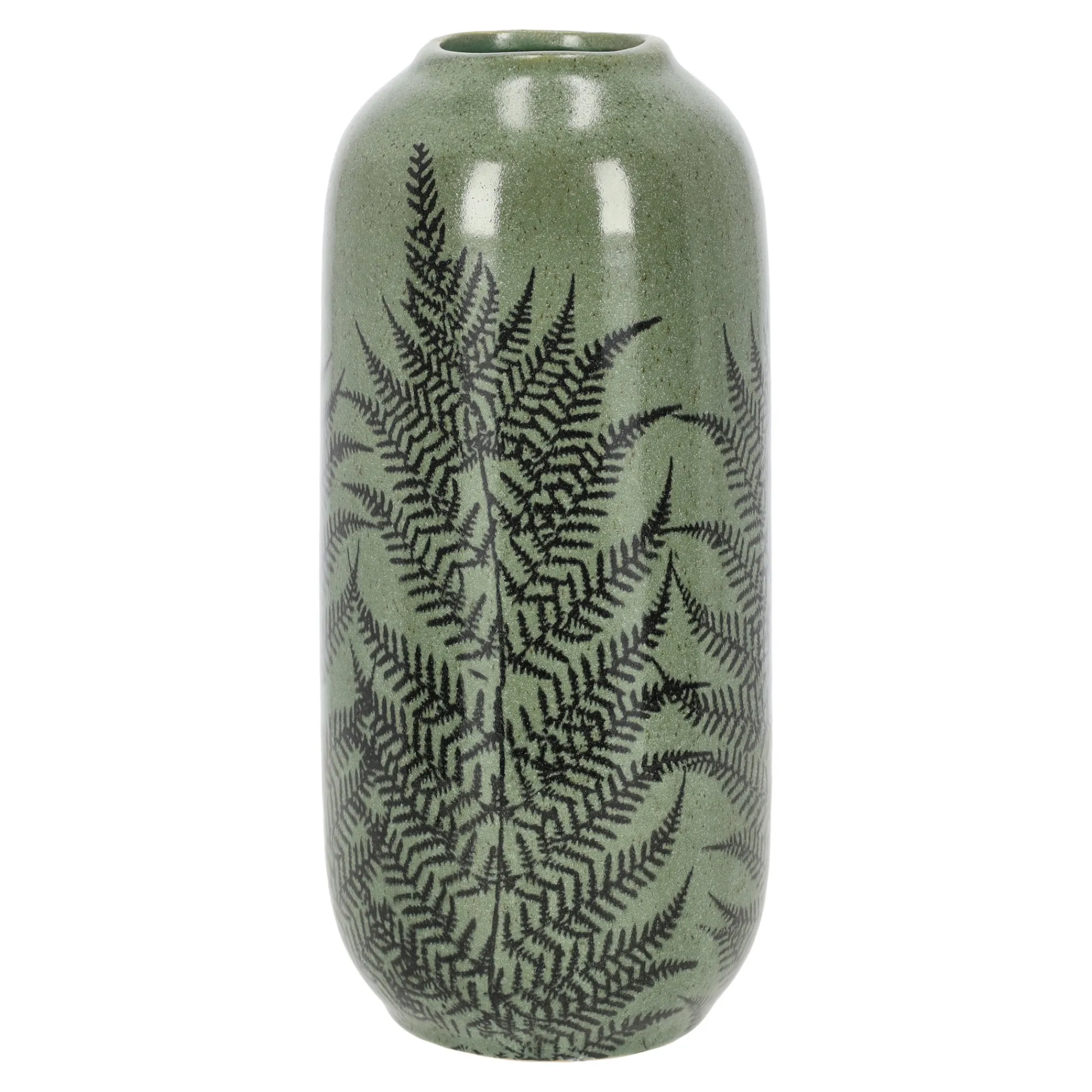 Vazen En Potten>Pot leaves groen 30 cm