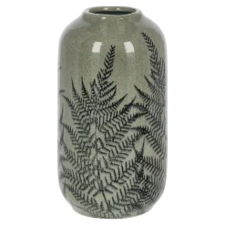 Vazen En Potten>Pot leaves groen 23 cm