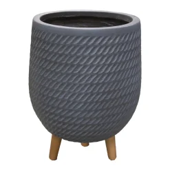 Mica Decorations Tuindecoratie>Pot op standaard Corda grijs