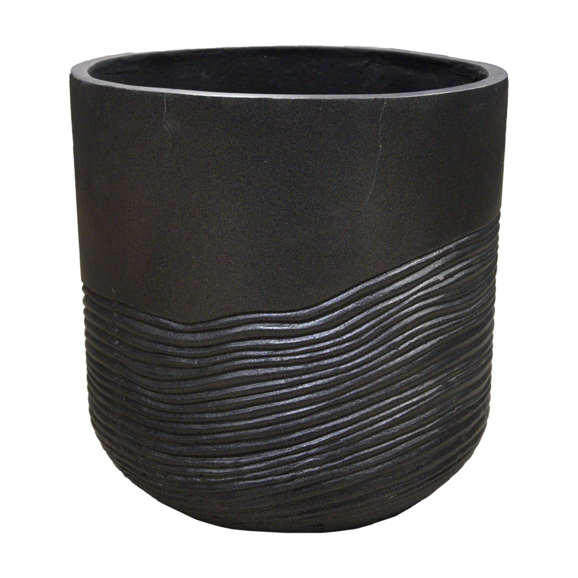 O'malley Tuindecoratie>Pot palata 24 cm zwart