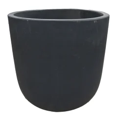 Mega Collections Tuindecoratie>Pot Smooth Egg Lead 25 cm