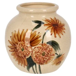Vazen En Potten>Pot sunflower 18 cm