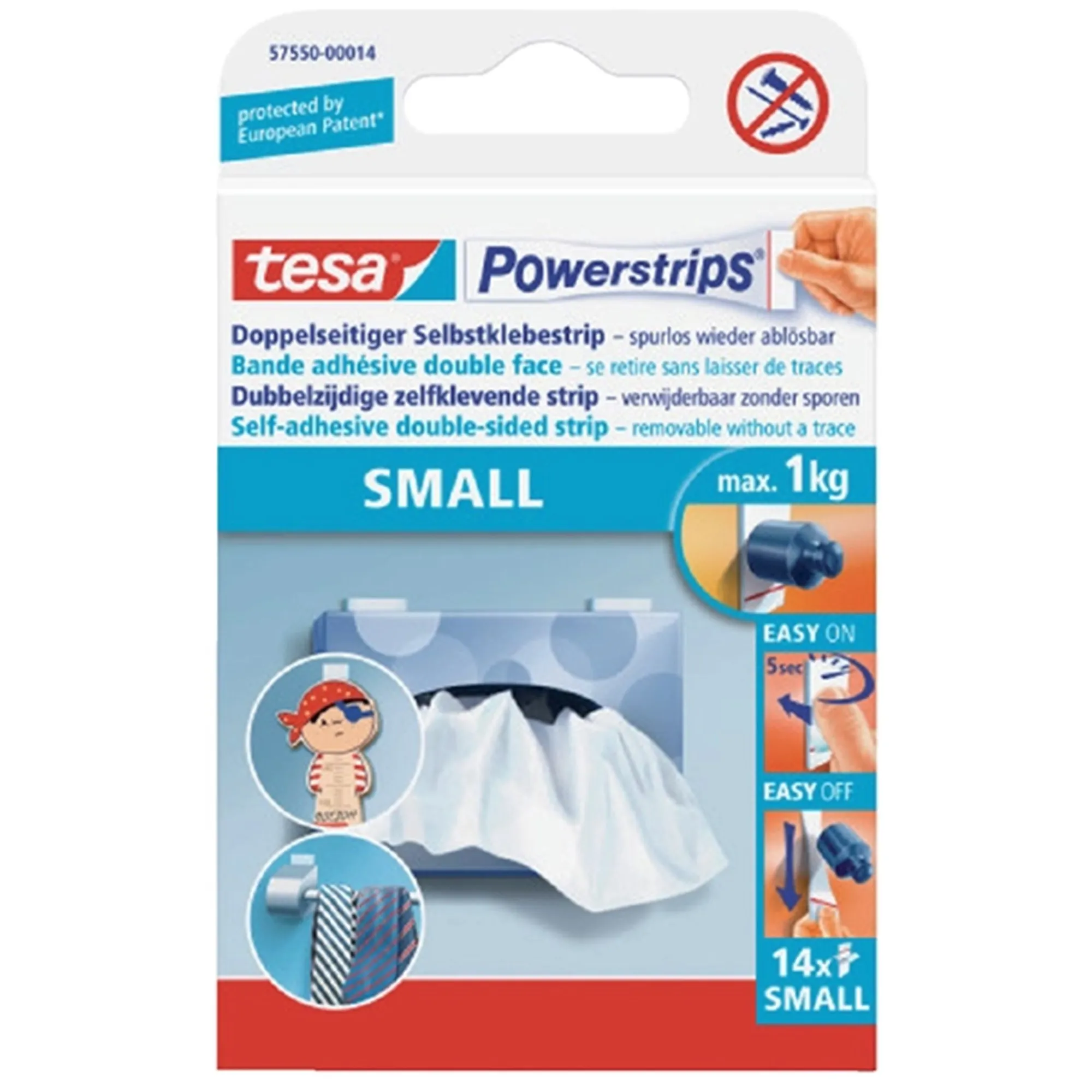 Tesa Bouw>Powerstrip mini 57550