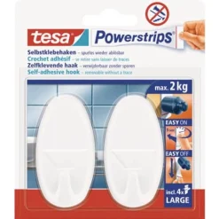 Tesa Bouw>Powerstrips 58013 ovaal