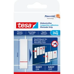 Tesa Bouw>Powerstrips glad 6x3kg