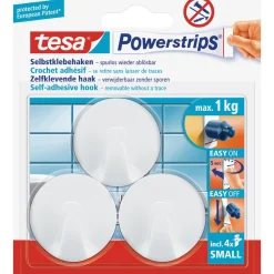 Tesa Bouw>Powerstrips haak S rond wit