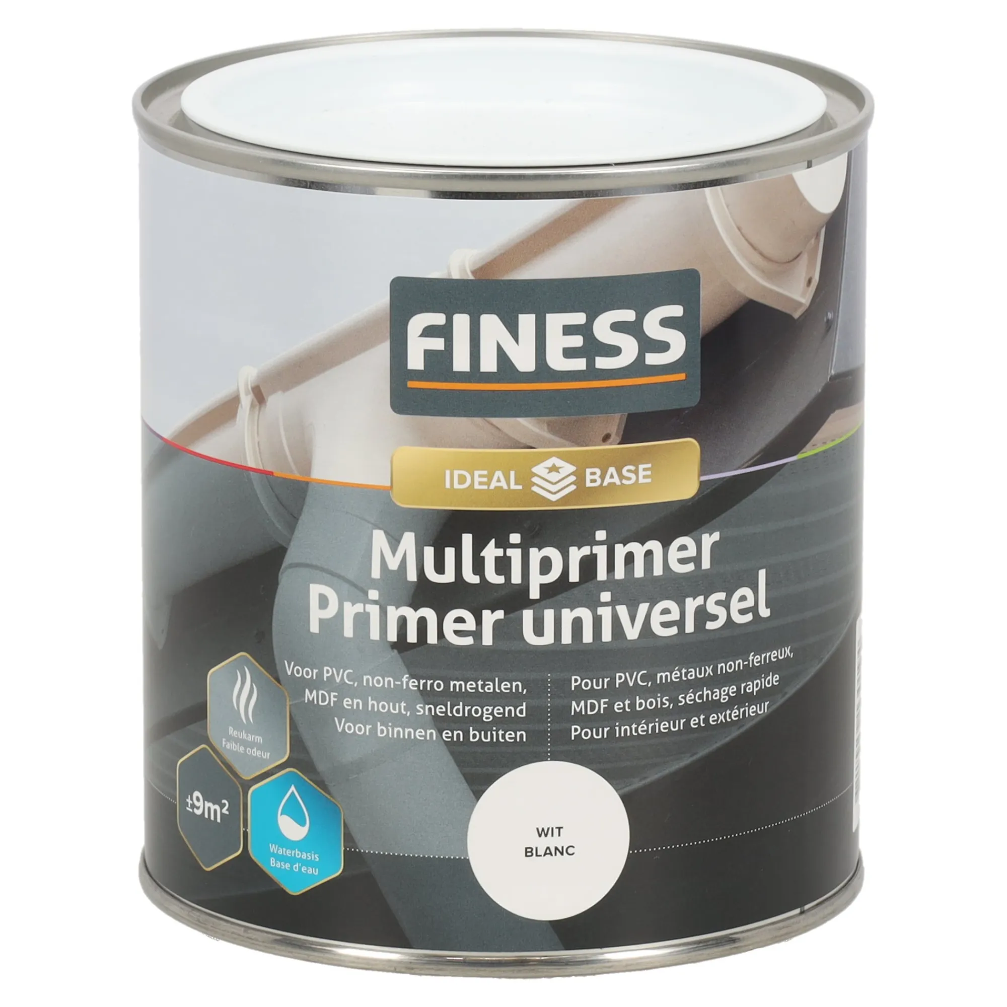 Finess Muurverf>Primer multi wit 750ml