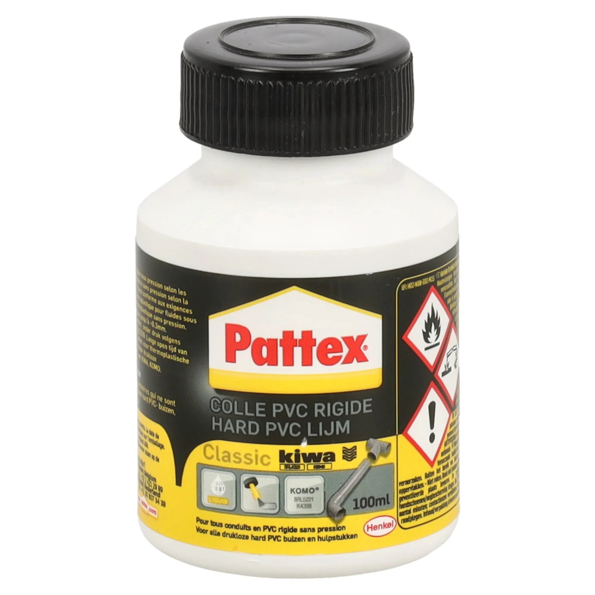 Pattex Handgereedschap>PVC lijm 100ml classic