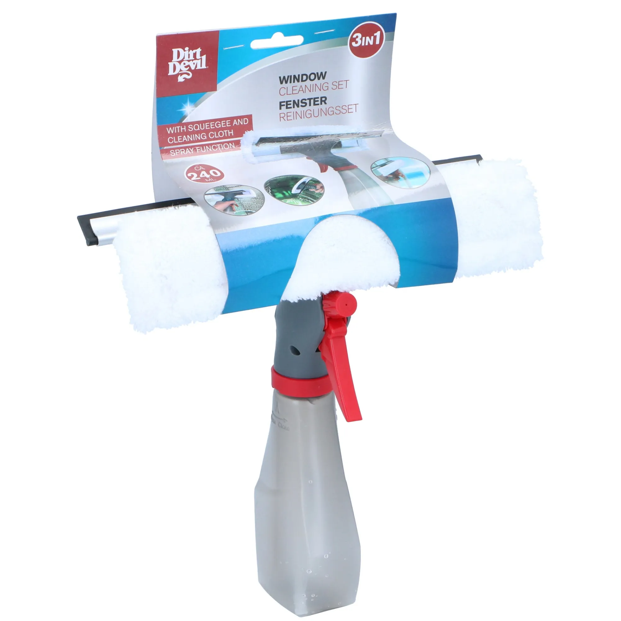 Dirt Devil Schoonmaken>Raamreinigingsset 3-in-1