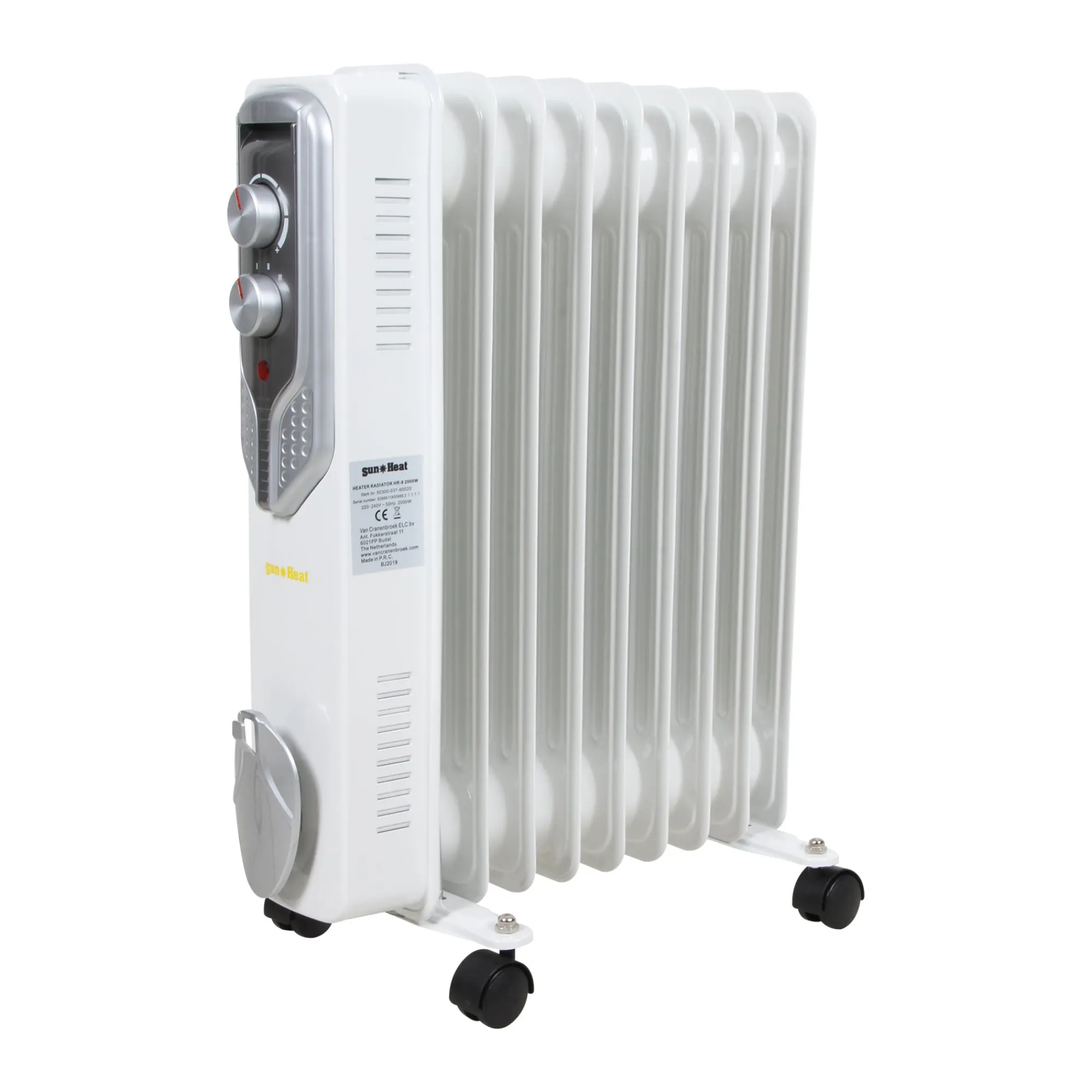 Sun Heat Binnenverwarming>Radiatorheater HR-9 2000W