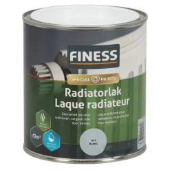 Finess Lakken>Radiatorlak wit 1410 750ml