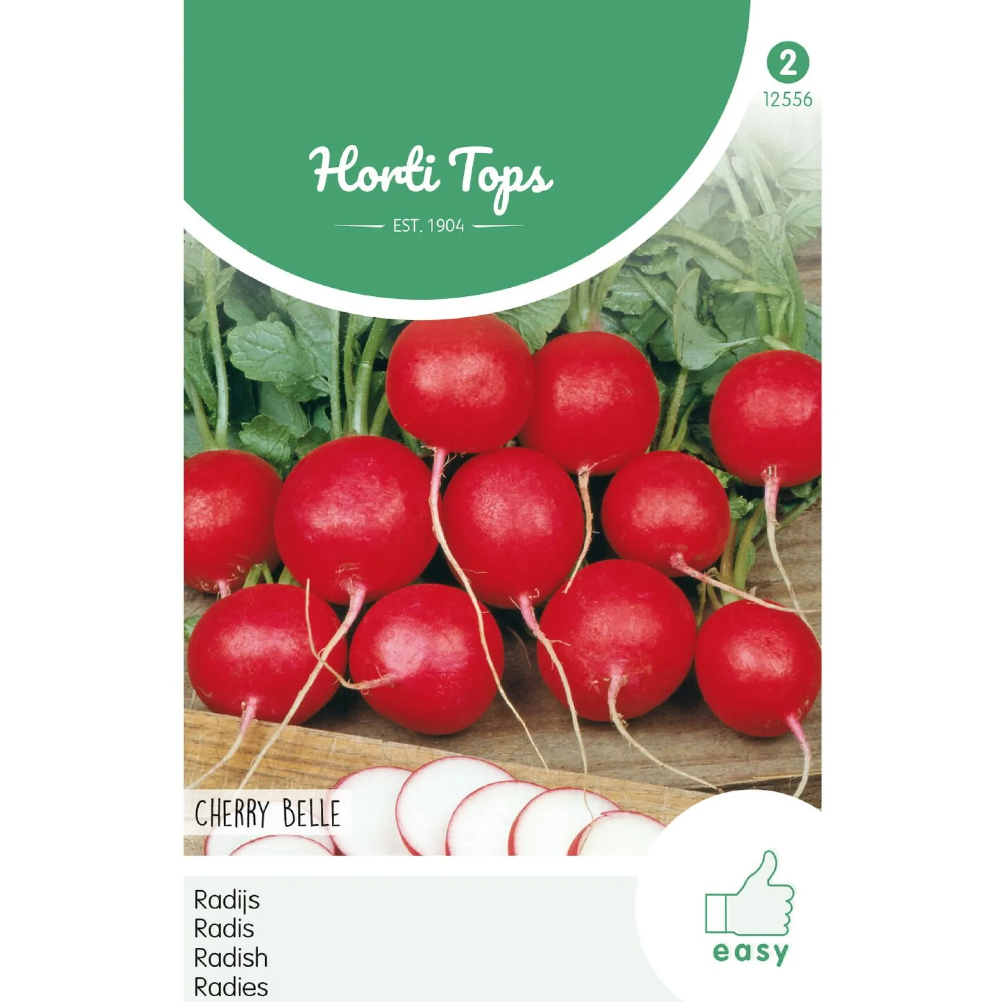 Horti Tops Moestuin>Radijs cherry belle zaad