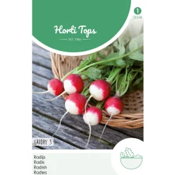 Horti Tops Moestuin>Radijs gaudry zaad