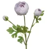 Decoris Kunstplanten En Kunstbloemen>Ranonkel lila 51 cm