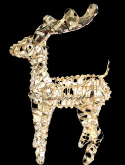 O'malley Kerstdecoratie|Kerstverlichting>Rendier 100 LED warm wit