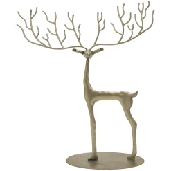 O'malley Kerstdecoratie>Rendier 39cm goud