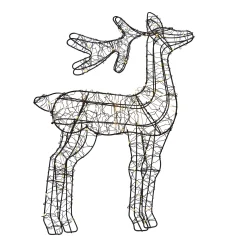 O'malley Kerstdecoratie|Kerstverlichting>Rendierduo 260 LED classic white