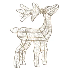 O'malley Kerstdecoratie|Kerstverlichting>Rendierduo 260 LED warm wit