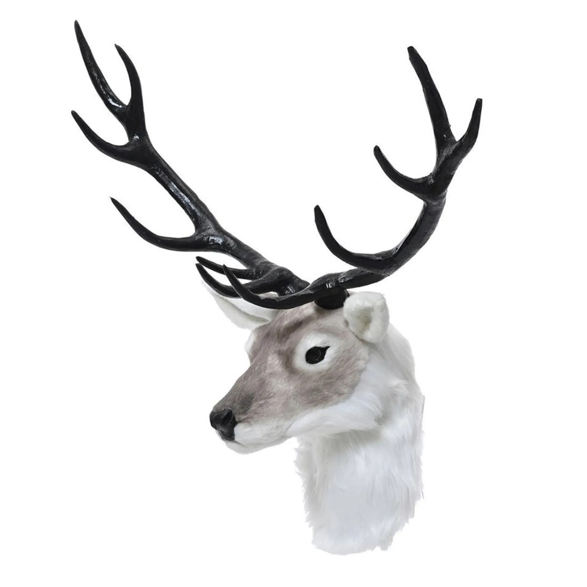 Decoris Kerstdecoratie>Rendierkop hangend 22 cm