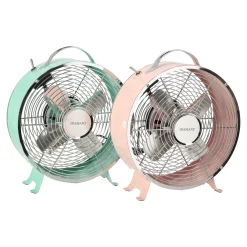 Diamant Verkoeling>Retro ventilator groen-roze