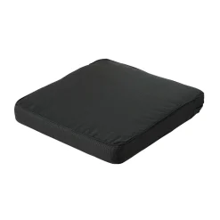 Madison Tuinkussens>Rib black F115 lounge lux 60x60 zit