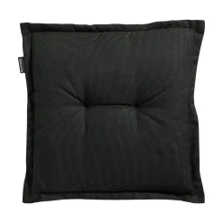 Madison Tuinkussens>Rib black hocker 50x50
