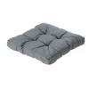 Madison Tuinkussens>Rib grey F293 loungek 60x60 zit