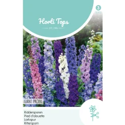 Horti Tops Moestuin>Ridderspoor Giant Pacific