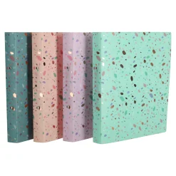 Danneels Trading Opbergen>Ringmap pp 30mm ringen A4 Terrazzo
