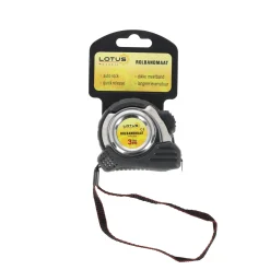 Lotus Handgereedschap>Rolbandmaat auto-lock 3 m - 16 mm RVS