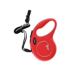 Flexi Hondenriem>Rollijn classic cord S 5m rood