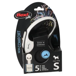 Flexi Hondenriem>Rollijn comfort tape S 5M zwart