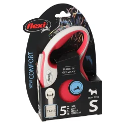 Flexi Hondenriem>Rollijn comfort tape S 5M rood