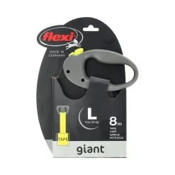 Flexi Hondenriem>Rollijn tape L 8m gigant neon