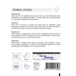 Horti Tops Moestuin>Rozemarijn zaad