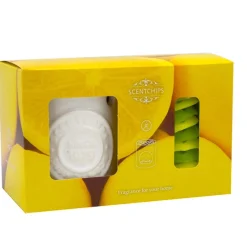 Scentchips Kaarsen>citronella brander met chips