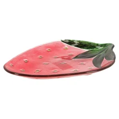 O'malley Koken & Tafelen|Woondecoratie>Schaal aardbei 23 x 31 cm