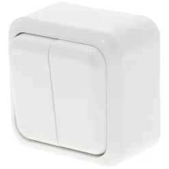 Q-link Schakelmateriaal>Schakelaar serie Exo OPB PW