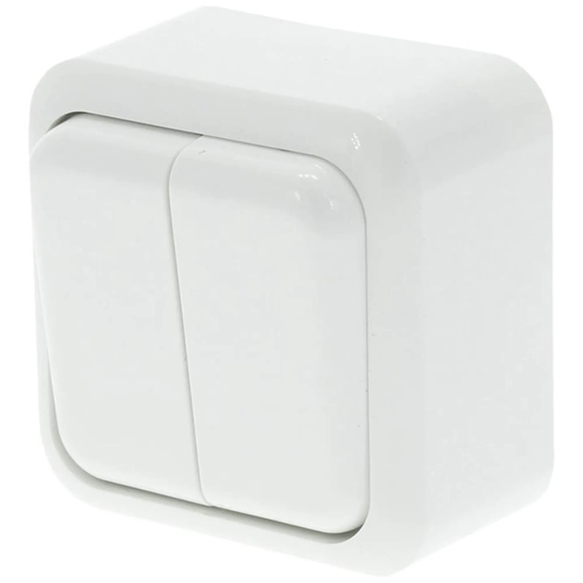 Q-link Schakelmateriaal>Schakelaar serie Exo OPB PW