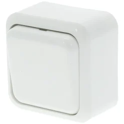 Q-link Schakelmateriaal>Schakelaar wissel Exo OPB PW