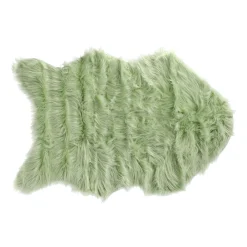 Woondecoratie>Schapenvel deco 60 x 90 cm mint groen
