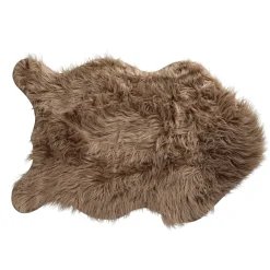 O'malley Woondecoratie>Schapenvel deco 85 x 150 cm taupe