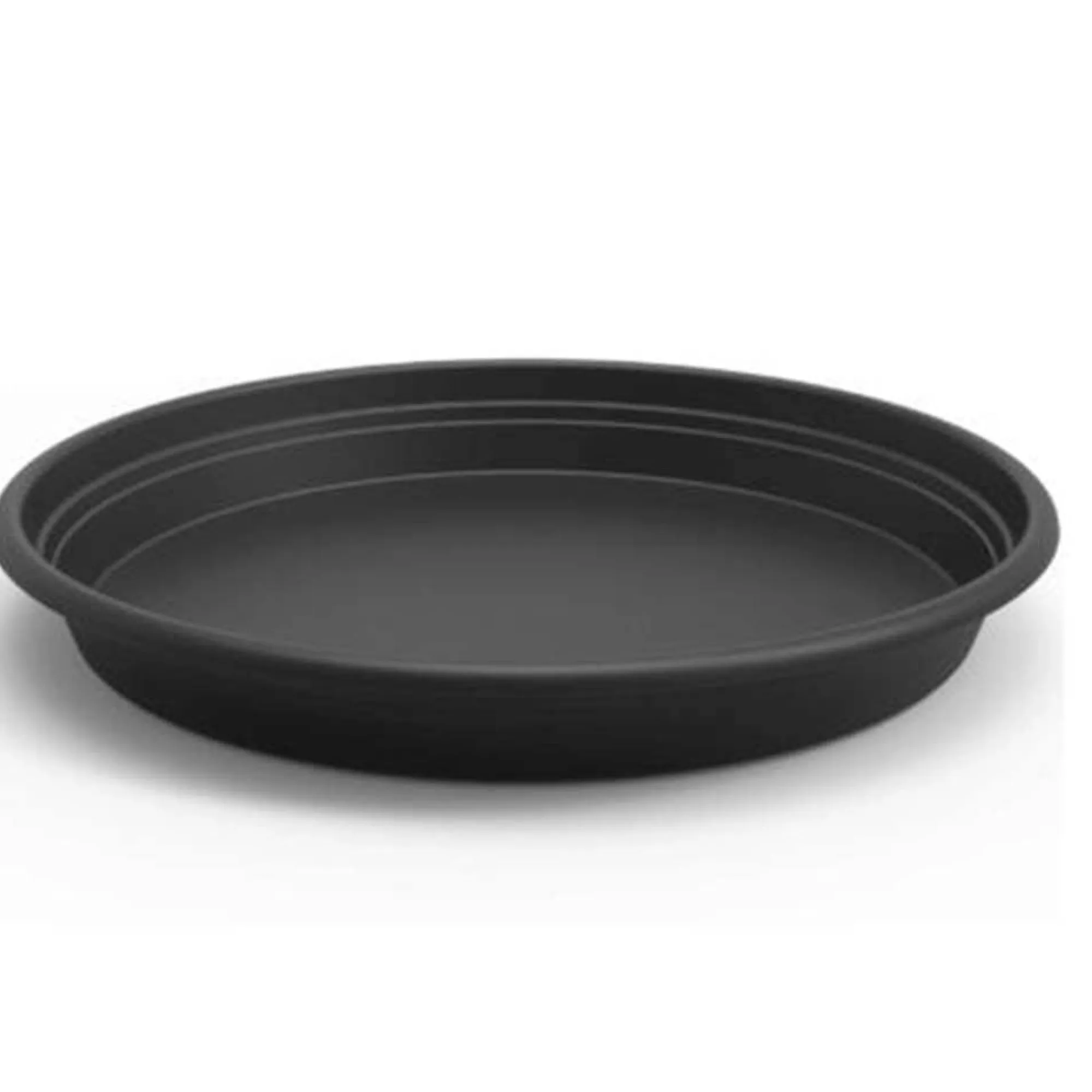 Florus Koken & Tafelen>Schotel rond 25 cm intense black