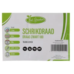 Bel Garden Afrastering>Schrikdraad zwart 100 Bel G