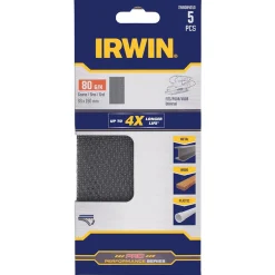 Irwin Toebehoren Elektrisch Gereedschap>Schuurgaas 190 x 93 mm K80 5st.
