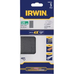 Irwin Toebehoren Elektrisch Gereedschap>Schuurgaas 190 x 93 mm K120 5st.